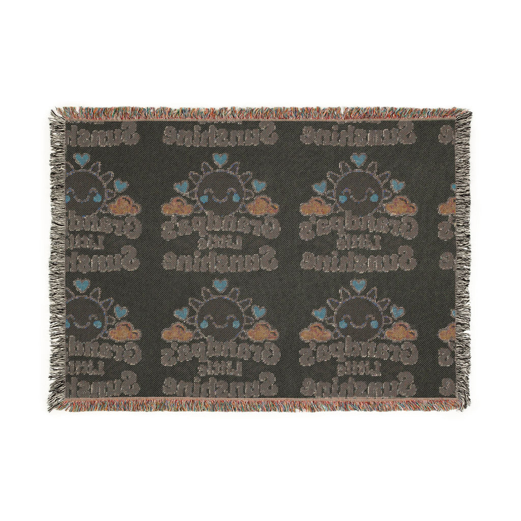 Grandpa’s Little Sunshine Woven Blanket