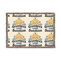 Grandpa’s Little Sunshine Woven Blanket