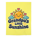Grandpa’s Little Sunshine Baby Swaddle Blanket