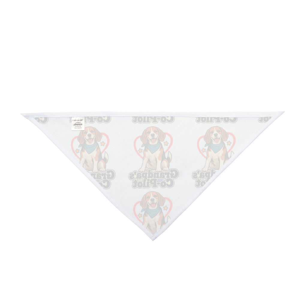 Grandpa’s Co-Pilot Dog Pet Bandana