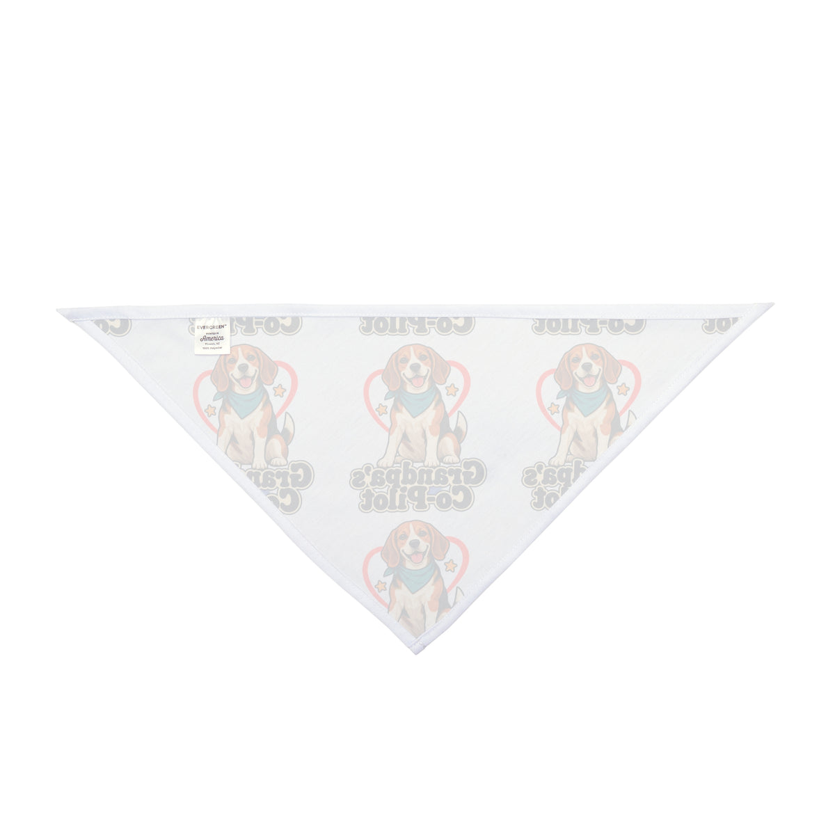 Grandpa’s Co-Pilot Dog Pet Bandana