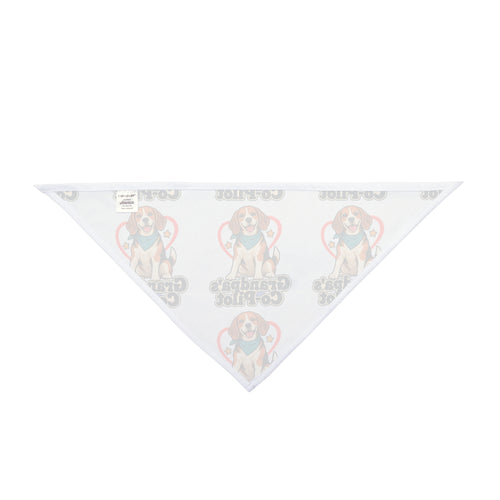 Grandpa’s Co-Pilot Dog Pet Bandana